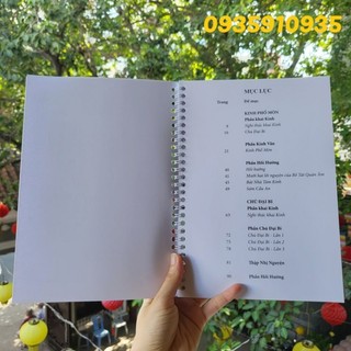 VỞ TAY CHÉP KINH PHỔ MÔN