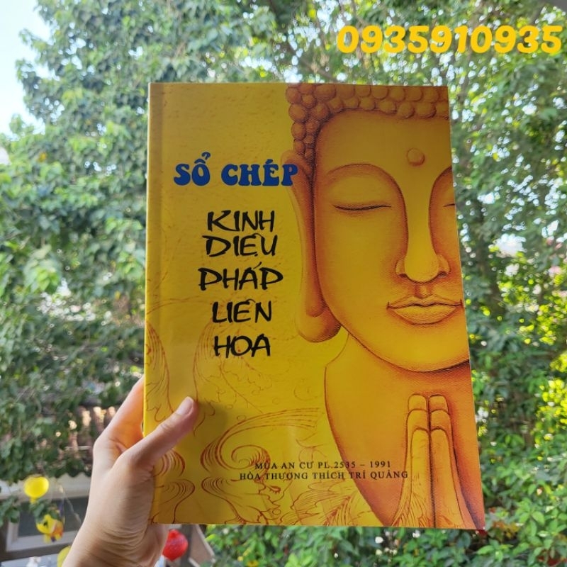 VỞ CHÉP KINH DIỆU PHÁP LIÊN HOA