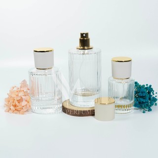Combo 30 chai chiết nước hoa dạng tròn có vân 30ml / 50ml / 100ml vòi vặn phun sương!