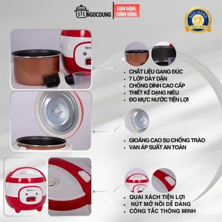 Nồi cơm điện - SHRAP 2 lít