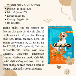 400g - Thức ăn GANADOR cho chó