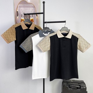 Áo thun nam cổ trụ cao cấp ★ thêu chi tiết hình thật hàng chuẩn shop