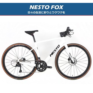 Xe đạp touring khung Carbon NESTO FOX (Tặngđèn+chắnbùn+bìnhnước+ giáđỡbình+ lục giác)