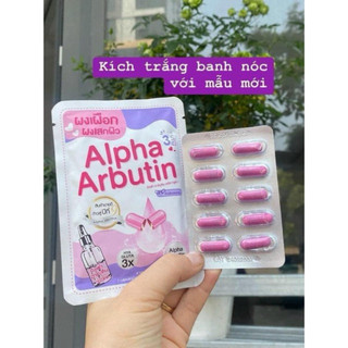Viên kích trắng body alpha arbutin 3 plus new uv protection