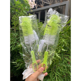 Bộ 2 cây cọ rửa bình sữa và núm ti cho bé