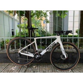 Xe đạp touring khung Carbon NESTO FOX (Tặngđèn+chắnbùn+ giáđỡbình+ lục giác)