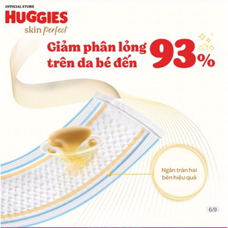{Tặng 3 miếng} Bỉm - Tã dán Huggies size M79 miếng (76+3)