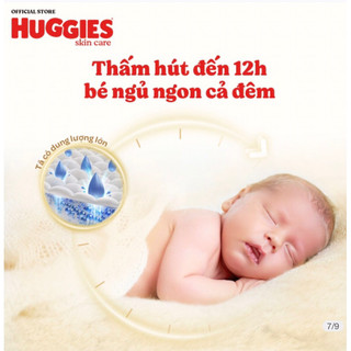 {Tặng 3 miếng} Bỉm - Tã dán Huggies size M79 miếng (76+3)