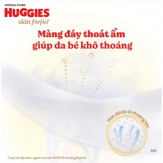{Tặng 3 miếng} Bỉm - Tã dán Huggies size M79 miếng (76+3)