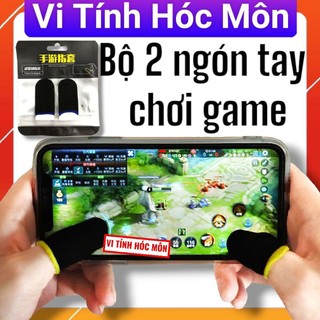 bộ 2 cái Bao tay chơi game, Găng tay chơi FF, PUBG, Liên quân Mobile chuyên nghiệp, chống ra mồ hôi tay, tăng độ nhạy