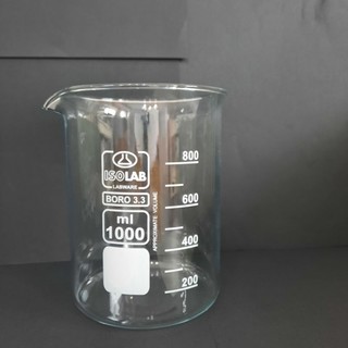 [Isolab - Đức] Cốc đốt thấp thành 1000-2000ml