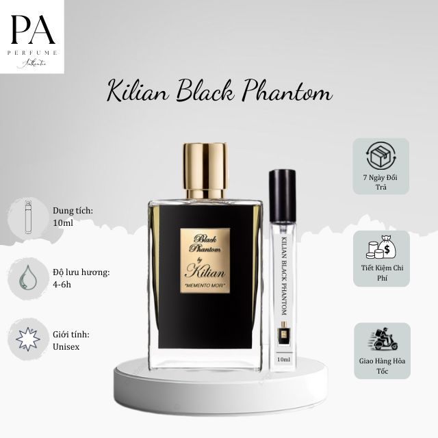 Black Phantom nước hoa - Dành cho cả nam và nữ - Bí ẩn, Quyến rũ, Tinh tế