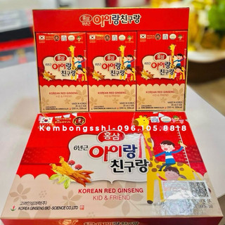 Hồng Sâm Baby Hươu Cao Cổ Bio Hàn Quốc