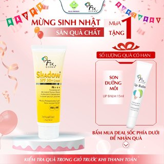 Kem Chống Nắng FIXDERMA Shadow SPF 50+, PA+++ Cream Giúp Bảo Vệ Phù Hợp Mọi Loại Da 75g - Hùng Lợi