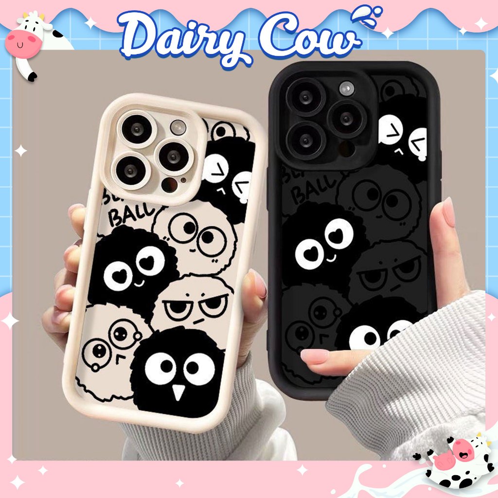 Ốp Lưng iPhone Camera Viền Cao Black Boo Mềm Chống Sốc Cao Cấp - iP 6/7/8/Plus/X/XS/XR/11/12/13/14/15/16/17/Pro/Max/Air