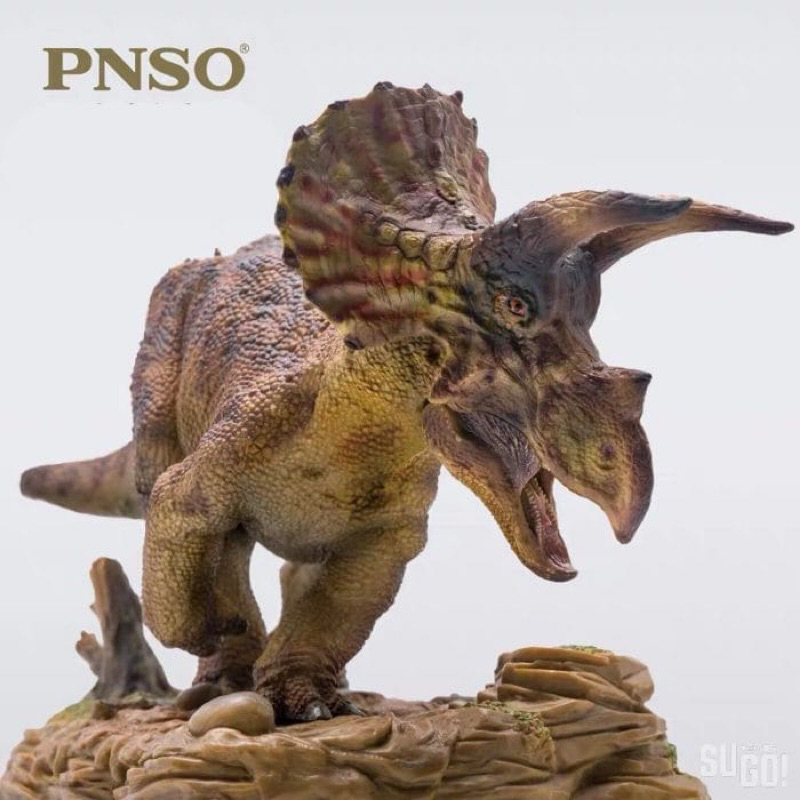 Mô hình khủng long ba sừng Triceratops chính hãng PNSO