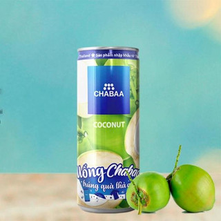 Siêu ngon thùng nước dừa Thái Chabaa 230ml