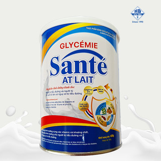 Sữa bổ xung dinh dưỡng & tiểu đường glycémie santé at lait 400g!