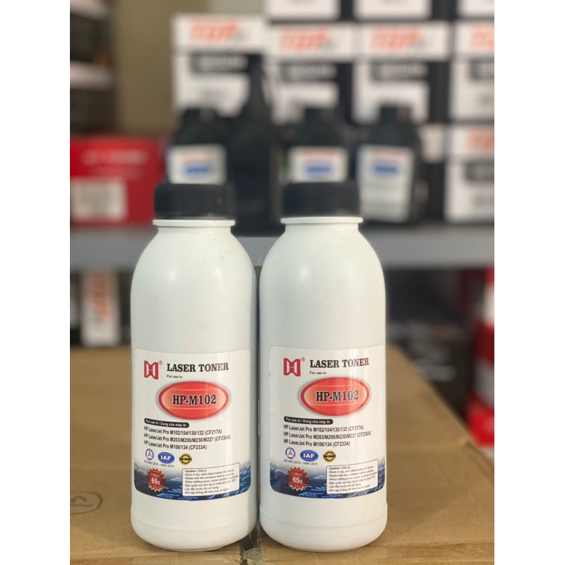 Mực đổ HP-M102 dùng cho máy in HP CF217A, CF230A, CF233A