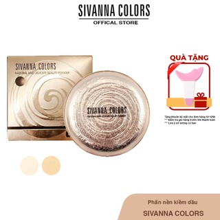 Phấn Nền Kiềm Dầu Sivanna Colors Beauty Powder Silky Smooth Siêu Mịn Lâu Trôi  HF689
