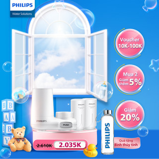 Bộ Combo 1 năm thiết bị lọc nước tại vòi Philips AWP3753/98 + 2 lõi lọc AWP315 (1thiết bị, 3 lõi)