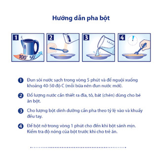 Bột ăn dặm dinh dưỡng Hipp cho bé