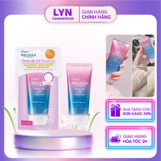 (Bản Nội địa Nhật) Kem chống nắng nâng tone Skin Aqua Tone Up UV SPF 50+ PA ++++