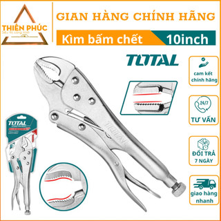 Kìm bấm chết total tht191003 và kềm hàm thẳng 10 inch total tht191005