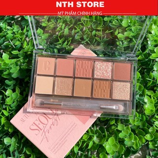 Bảng phấn mắt clio pro eye palette màu 12