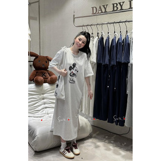 Váy Xuông Mickey Kèm Túi Linh Hoàng
