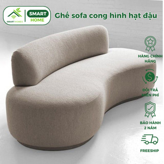 SOFA CONG HÌNH HẠT ĐẬU - SOFA PHÒNG KHÁCH , PHÒNG NGỦ HIỆN ĐẠI SmartHomes/BẢO HÀNH 24 THÁNG