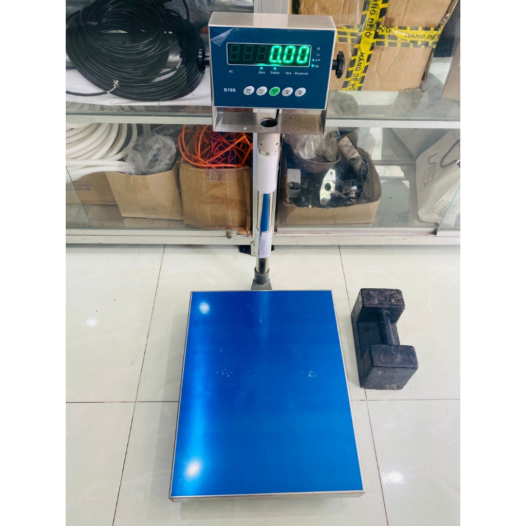 CÂN BÀN ĐIỆN TỬ B19 200KG  Model: B19 - KT BÀN 40X50CM (200KG/0.02KG)