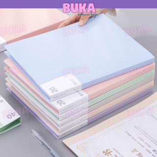File Tài Liệu File Lá Học Sinh Buka size A4 bản Display book loại 30-40 lá lưu trữ giấy tờ