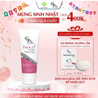 Kem Dưỡng Trắng Sáng Da Fixderma Face21 Face Cream Giúp Dưỡng Ẩm, Làm Trắng Và Đều Màu 50g - Hùng Lợi