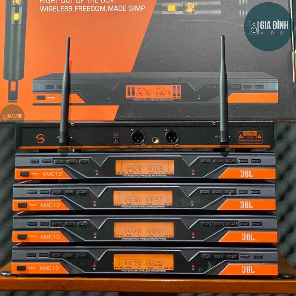 Micro không dây JBL KMC10 - Nhập Khẩu