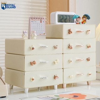  Tủ Đựng Đồ Đa Năng Để Bàn Cao Cấp - Hộp Đựng Đồ Mỹ Phẩm Mini Decor Bàn Học Bàn Làm Việc Có Ngăn Kéo Tặng Kèm Sticker 