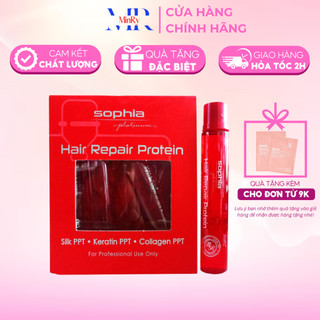Sophia Protein Repair chuyên phục hồi tóc hư nát (lẻ lọ 13ml) | Tái tạo cấu trúc tóc, làm mềm mượt tóc | HAIRSHOP MINRY