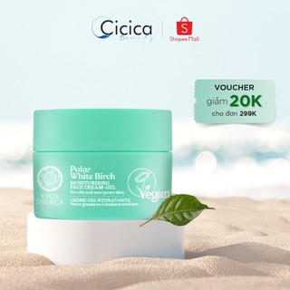 Kem gel dưỡng ẩm 24h Natura Siberica dành cho da nhờn và mụn 50ml