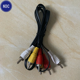 [HCM]Dây cáp AV 6 đầu bông sen (Theo đầu K+, VTC, AVG, VNPT)