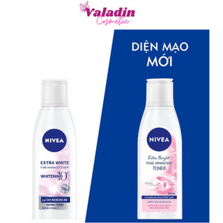 Nước hoa hồng NIVEA Trắng Da Extra White Pore Minimiser Toner (200ml) - Toner trắng da Nivea