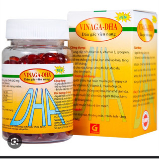 Dầu gấc viên nang Vinaga giúp tăng cường chống oxy hóa