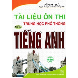 Sách - Tài liệu ôn thi thpt môn tiếng anh