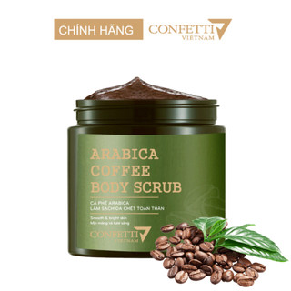 Tẩy Tế Bào Da Chết Cà Phê Body Confetti 200ml Giúp Da Mịn Màng Và Tươi Sáng