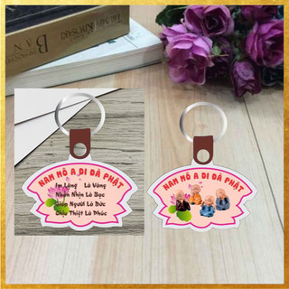 Combo 5-10 Móc khoá A Di Đà Phật 😊 Đẹp & Bền