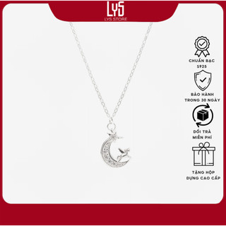 Dây chuyền bạc nữ Lys Moon And Horse Silver 6085
