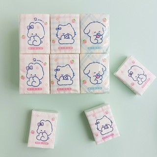 [ Lốc 9 Gói ] khăn giấy khô 3 lớp mini bỏ túi cao cấp