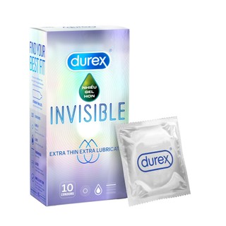 Bao cao su Durex Extra Thin Extra Lubricated 10 bao