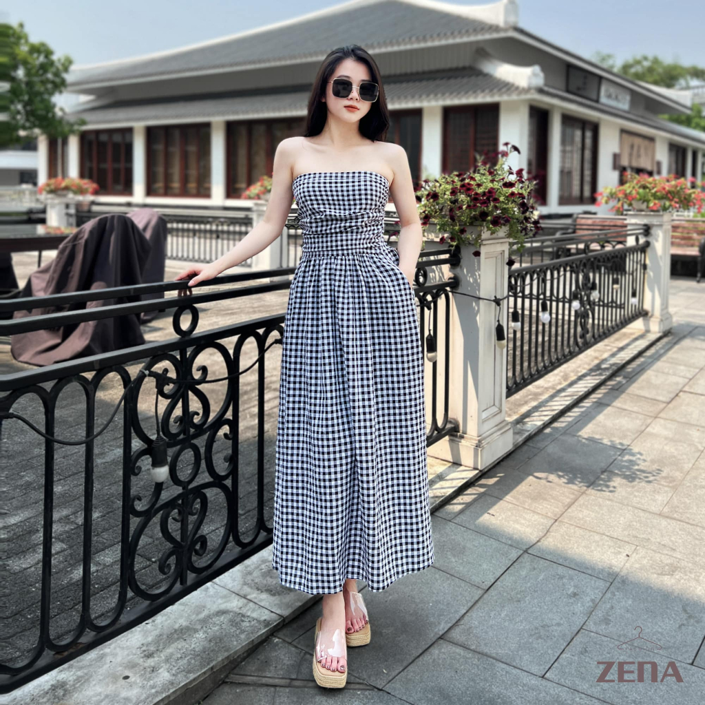 Váy quây xòe dúm cạnh chun l­ưng 29527