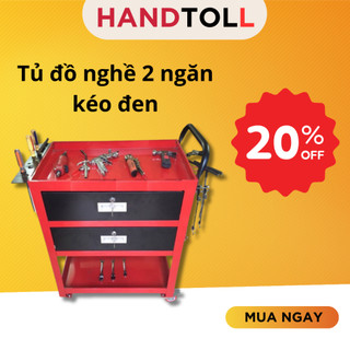 Tủ đồ nghề 2 ngăn kéo đen cao cấp