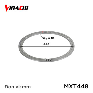 Mâm xoay tròn kiểu 1 448mm, bàn ăn xoay trong gia đình, bàn ăn nhà hàng, bàn ăn tiệc cưới, khách sạn